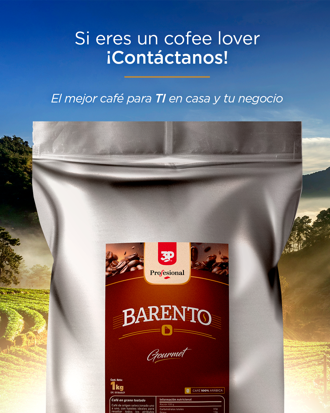 Barento Café grano seleccionado de Aragua